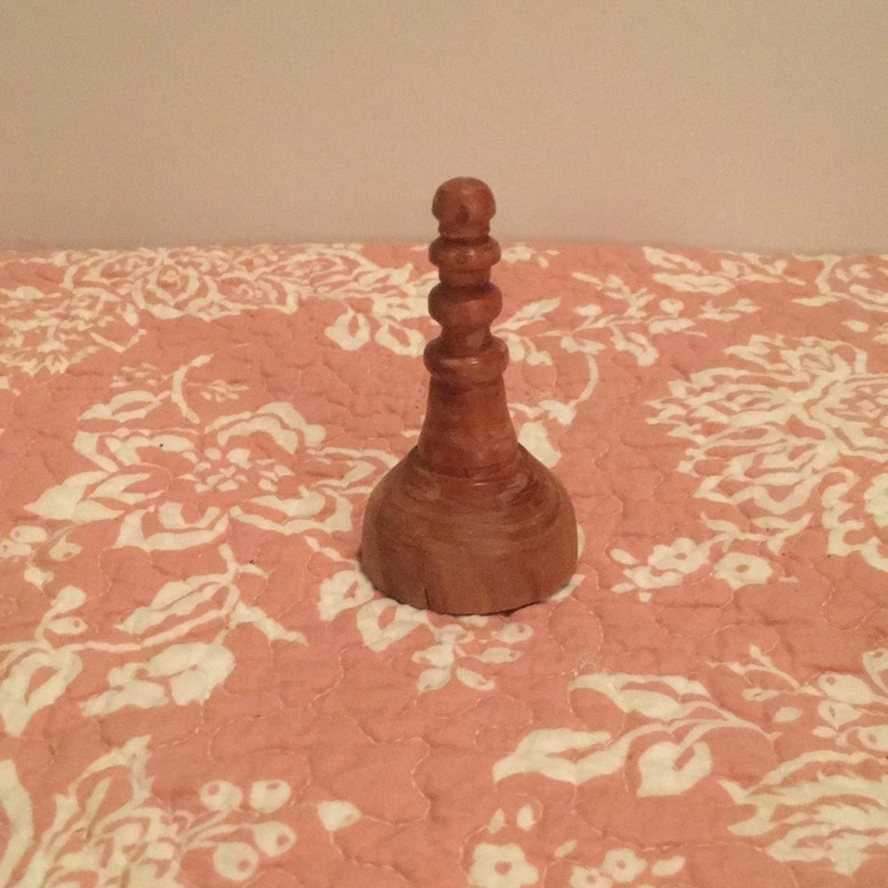 Hand Turned Ring Keeper